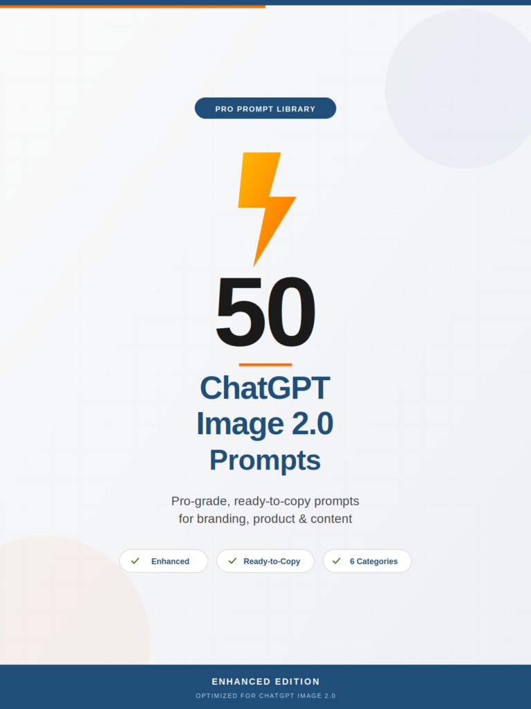 أقوى 50 برومبت لتصميم صور تسويقية بالذكاء الاصطناعي